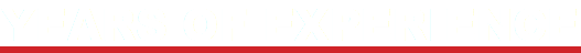 YEARS OF EXPERIENCE